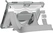 UAG Plasma Healtcare Handstrap case Microsoft Surface Go 3/Go 2/Go white/grey