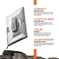 UAG Plasma Healthcare Handstrap case Microsoft Surface Pro 8 white/grey